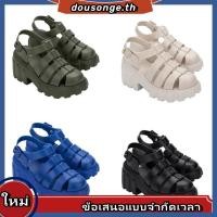 ราคา Melissa รองเท้าแตะสไตล์เรโทรโรมันเหมาะสำหรับผู้หญิงหาด (26219941546)