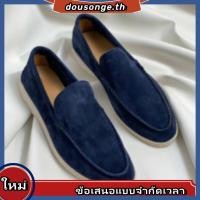 ราคา รองเท้าโลฟเฟอร์ลําลอง หนังวัวแท้ ส้นแบน สําหรับผู้ชาย และผู้หญิง 2023 (44471956213)