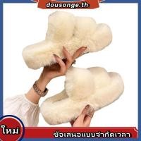 ราคา Ace รองเท้าแตะ รองเท้าขน ประดับขนเฟอร์ สีพื้น ดูดซับเหงื่อ เหมาะสม ระบาย อากาศ Stylish Unique รุ่นใหม่ ทันสมัย B92H0IW 37Z230910 (42575940108)