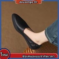 ราคา รองเท้าโลฟเฟอร์ ส้นแบน หัวแหลม แบบยืดหยุ่น แฟชั่นฤดูใบไม้ผลิ สําหรับสตรีคุณยาย (29921314569)