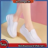 ราคา รองเท้าพยาบาล หนังแท้ กันลื่น สีขาว และสีดำ ขนาด 35 41 (29519466212)