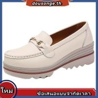 ราคา รองเท้าโลฟเฟอร์ หนังวัวแท้ พื้นหนา แบบนิ่ม สวมใส่สบาย สําหรับแม่ และเด็ก (57350426374)