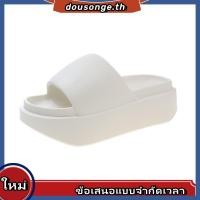 ราคา La mode รองเท้าแตะ วัสดุ EVA ลำลองสำหรับผู้หญิง พื้นรองเท้าหนามาก 2023NEW B90H2L4 34Z230825 (56200907773)