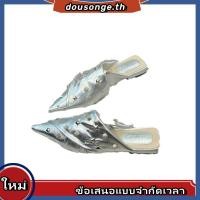 ราคา รองเท้าลําลอง ส้นเตี้ย หัวแหลม สวมหุ้มข้อ สําหรับสตรี (46401895800)