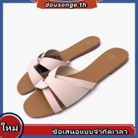 ราคา พร้อมส่ง Flower รองเท้าแตะสุดนุ่ม สวยหรูที่สุด มีสีใหม่ choco white (42626692284)