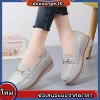 ราคา รองเท้าโลฟเฟอร์ หนังวัวแท้ พื้นหนา แบบนิ่ม สวมใส่สบาย สําหรับแม่ และเด็ก (29593477807)