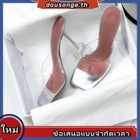 ราคา Aès รองเท้าส้นสูง ผู้หญิง แฟชั่น แก้วใสๆ ส้นสูงนางงาม รองเท้าผู้หญิง AE00008 24Z22060908 (26214122891)