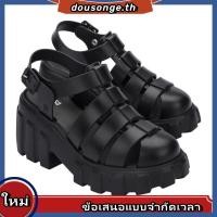 ราคา Melissa รองเท้าแตะสไตล์เรโทรโรมันเหมาะสำหรับผู้หญิงหาด (24590498447)