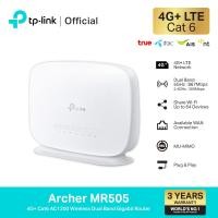 ราคา TP Link Archer MR505 เราเตอร์ใส่ซิม 4G Cat6 AC1200 Wireless Dual Band Gigabit Router แค่เสียบซิมการ์ดก็สามารถใช้ได้เลย (29324144912)