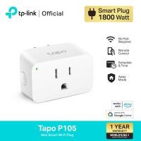 ราคา TP Link Tapo P105 Mini Smart Wi Fi Plug ปลั๊กอัจฉริยะ สามารถสั่งการด้วยเสียงผ่าน Amazon Alexa หรือ Google Assistant (6264867071)