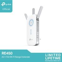 ราคา TP Link RE450 AC1750 Repeater ตัวขยายสัญญาณ WiFi Wi Fi Range Extender (864904679)