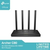 ราคา TP Link Archer C80 Dual Band WiFi Router MIMO 3x3 เทคโนโลยี ปล่อยสัญญาณสองย่านความถี่ (5418015173)