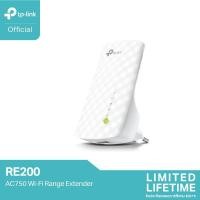 ราคา TP Link RE200 AC750 Repeater ตัวขยายสัญญาณ WiFi Wi Fi Range Extender (856214165)