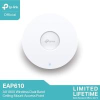 ราคา TP Link EAP610 AX1800 Wireless Dual Band Ceiling Mount WiFi 6 Access Point (12313341766)