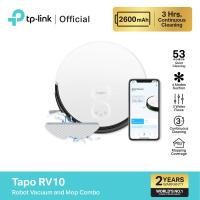 ราคา TP Link Tapo RV10 RV10 Plus หุ่นยนต์ดูดฝุ่นอัจฉริยะ Robot Vacuum Mop Smart Auto Empty Dock แรงดูดสูง 2000 Pa (23965638692)