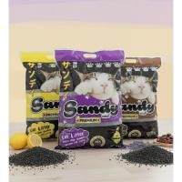 ราคา 10L x 3ถุง Sandy ทรายแมว ทรายภูเขาไฟ พรีเมียม คุณภาพดีและมีฝุ่นน้อย ดูดซับน้ำได้ 350 (43075292818)