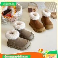 ราคา 2024 ฤดูหนาวใหม่เด็กรองเท้าสั้นสําหรับสาวแฟชั่นสไตล์เกาหลีด้านล่างนุ่มกันลื่นอเนกประสงค์เก๋ตุ๊กตาซิปรองเท้า (41571964245)