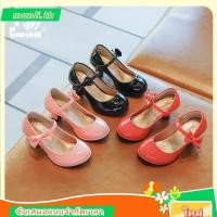 ราคา เด็กรองเท้าส้นสูงฤดูใบไม้ผลิฤดูใบไม้ร่วงรองเท้าเจ้าหญิงสําหรับสาวสีทึบ หูกระต่าย เด็กรองเท้าหนังพรรคงานแต่งงานแฟชั่นเวอร (26819788059)