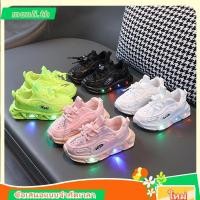 ราคา SUGE รองเท้าผ้าใบลําลองแฟชั่นมีไฟ ระบายอากาศ รองเท้าเด็ก (26819518333)