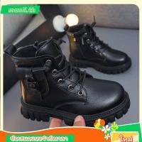 ราคา รองเท้าบูทข้อสั้น หนัง PU กันลื่น แฟชั่นฤดูใบไม้ร่วง และฤดูหนาว สไตล์เกาหลี สําหรับเด็กผู้หญิง และเด็กผู้ชาย (55600903088)