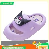 ราคา ผู้ปกครองเด็ก Kuromi รองเท้าแตะเด็กสาวฤดูร้อน Sanrio รองเท้าแตะเด็กน่ารักกันลื่น (52000902985)