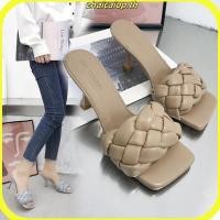 ราคา รองเท้าแตะ ส้นเข็ม สไตล์เกาหลี แฟชั่นฤดูร้อน สําหรับผู้หญิง 2020 (26341766040)