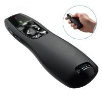 ราคา R400 แบบพกพาไร ้ สาย Presenter Pointer 2 4Ghz USB PPT เลเซอร ์ สีแดงพร ้ อมรีโมทคอนโทรลสําหรับ Office Powerpoint Presentation (29803022211)