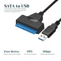 ราคา สาย SATA เป็น USB ความเร็วสูง Usb 3 0 2 0 SSD เป็นสายเคเบิล SATA 22 พิน 2 5 3 5 2 5 HDD Hard Disk Driver DVD CD Converter (24523923495)
