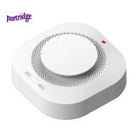 ราคา Tuya Wifi เครื่องตรวจจับควันเซ็นเซอร์สมาร์ท Home Security ป้องกัน Fire Alarm Sensor Smart Life APP สําหรับ Alexa Home (26366481281)