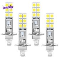 ราคา partridge 4PCS H1 6000K Super White 80W หลอดไฟ LED ชุดไฟขับรถหมอก (24081042098)