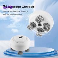 ราคา เครื่องนวดหนังศีรษะไฟฟ้าเหมาะสําหรับการเจริญเติบโตของเส้นผมเครื่องนวดผมแบบใช้มือถือพร้อมหัวนวด 4 หัว (27990508856)