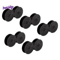 ราคา 5 ชิ้นเครื่องพิมพ์ดีดริบบิ้น Twin Spool เครื่องพิมพ์ดีดริบบิ้น Twin Spool เปลี่ยนแพ็คสําหรับเครื่องพิมพ์ดีดส่วนใหญ่สีดํา (43517623272)