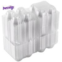 ราคา 50 ชิ้นพลาสติกกล่องไข่จํานวนมากไก่ใสถาดไข่สําหรับครอบครัว Pasture ไก่ฟาร์มธุรกิจ Market 4 กริด (27810368774)