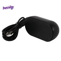 ราคา partridgeUSB Speaker Portable Loudspeaker Powered Stereo Multimedia Speaker for Notebook Laptop PC สีดํา (23364633304)