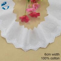 ราคา ชุดอุปกรณ์ตกแต่งเสื้อผ้า ผ้าฝ้าย 100 กว้าง 6 ซม ขอบลูกไม้ DIY พร้อมสต็อก 3170 (40170221907)