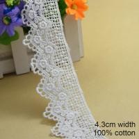 ราคา ผ้าฝ้าย 100 ขอบลูกไม้ขนาดกว้าง 4 3 ซม ชุดมินิลูกไม้ริบบิ้น DIY สำหรับตกแต่งเสื้อผ้า (24197231033)