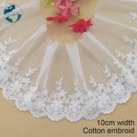 ราคา ผ้าฝ้ายเย็บปักถักร้อยขอบลูกไม้ สำหรับ DIY มินิเดรสและเครื่องแต่งกาย (42872729178)