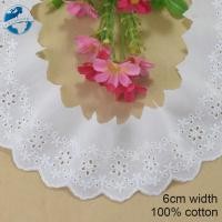 ราคา ผ้าฝ้าย 100 กว้าง 6 ซม ขอบลูกไม้ เย็บปักถักร้อยได้ง่าย เหมาะสำหรับตัดชุดราตรียามค่ำคืน หรือเป็นผ้าม่านและอุปกรณ์ตกแต่ง (42474779782)