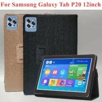 ราคา สําหรับ Samsung Galaxy Tab P20 12 นิ้วแท็บเล็ตพีซี 10 1 นิ้วไฟแช็กทินเนอร์ซองหนัง PU Flip Stand Cover P20 (43701867952)