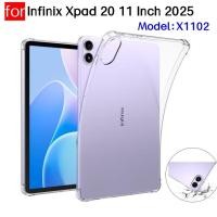 ราคา สําหรับ Infinix Xpad XPAD 20 Infinix X Pad20 11 นิ้ว 2025 ปลอก X1102 กันกระแทก Cas TRANSPARENT TPU (43623987188)