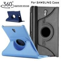 ราคา สําหรับ Samsung Galaxy Tab S4 10 5 นิ้วแท็บเล็ต SM T830 T835C T837V ปลอก 360 องศาหมุนขาตั้งหลายมุมรองรับหนังพลิกสมาร์ทฝาครอบกันกระแทกเกราะป้องกัน (27874371815)