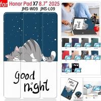 ราคา สําหรับ HUAWEI Honor Pad X7 8 7 นิ้ว 2025 แม่เหล็ก PU หนังฝาครอบแท็บเล็ต Honor Pad JMS W09 JMS L09 พับกรณี (24897561470)
