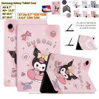 ราคา Samsung Galaxy เคสแท็บเล็ต Tab A9 8 7 A9plus A9 11 0 A8 10 5 A7 10 4 A7 Lite T225 T220 TabA 8 0 T295 T290 ผ้าวัสดุวงเล็บรูปแบบน่ารักกรณีเหงื่อหลักฐานลื่นหนัง (40162449334)