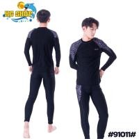 ราคา รุ่น 91011 ชุดว่ายน้ำผู้ชาย รุ่น 91011ชุดว่ายน้ำ เซต 2 ชิ้น (14223393150)