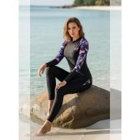 ราคา ชุดว่ายน้ำผู้หญิงมีเสริมฟองน้ำ เสื้อแขนยาวกางเกงขายาวแต่งลายช่วงแขน รุ่น31513 (42450964721)