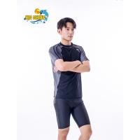 ราคา สื้อเดี่ยวว่ายน้ำ ใส่ได้ ทั้งชาย หญิง ทอม เสื้อยืด แขนสั้น 91624 พร้อมส่ง (7563392747)