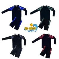 ราคา ชุดว่ายน้ำเด็กโต เสื้อแขนยาว กางเกงขายาว 51001 ใส่ได้ทั้งเด็กชาย (23552291668)