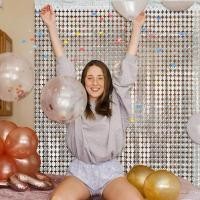 ราคา ม่านฟอยล์ตาราง ฉากหลังตกแต่งงานปาร์ตี้ มีกาวในตัว กว้าง 1 เมตร สูง 2 เมตร (41076460758)