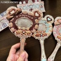 ราคา FLOWER KNOWS กระจกแต่งหน้าหมีรักมีร์รอว์ สวีทฮาร์ท ซีรีส์เจ้าหญิง (41269046118)