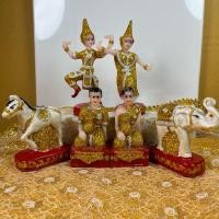 ราคา ชุดบริวารถวายศาลพระภูมิศาลตายายศาลพระพรหม ตุ๊กตาตกแต่งศาลพระภูมิ ตุ๊กตาตกแต่งศาลตายาย ของตกแต่งศาล (25328042996)